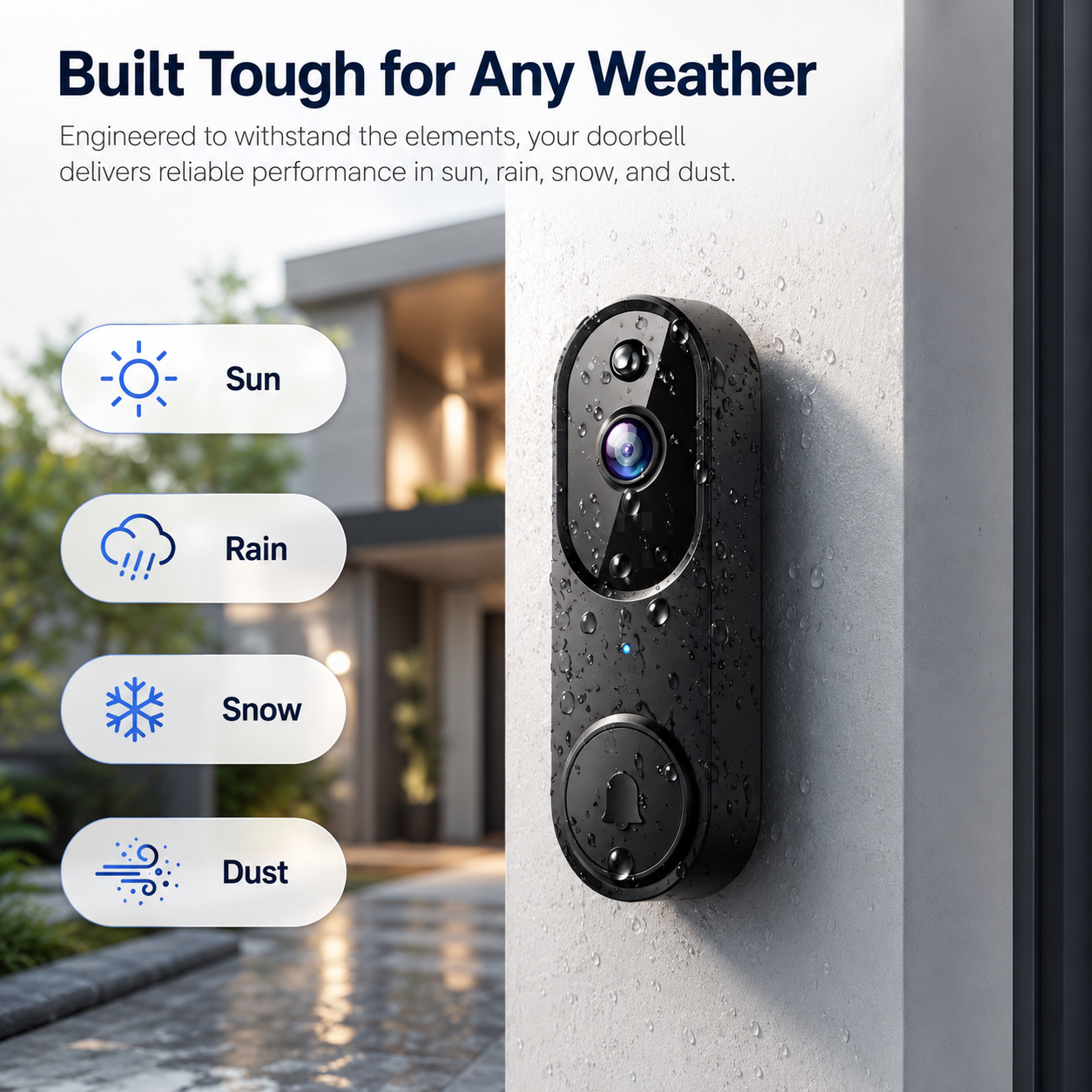 Smart Wireless Doorbell Camera