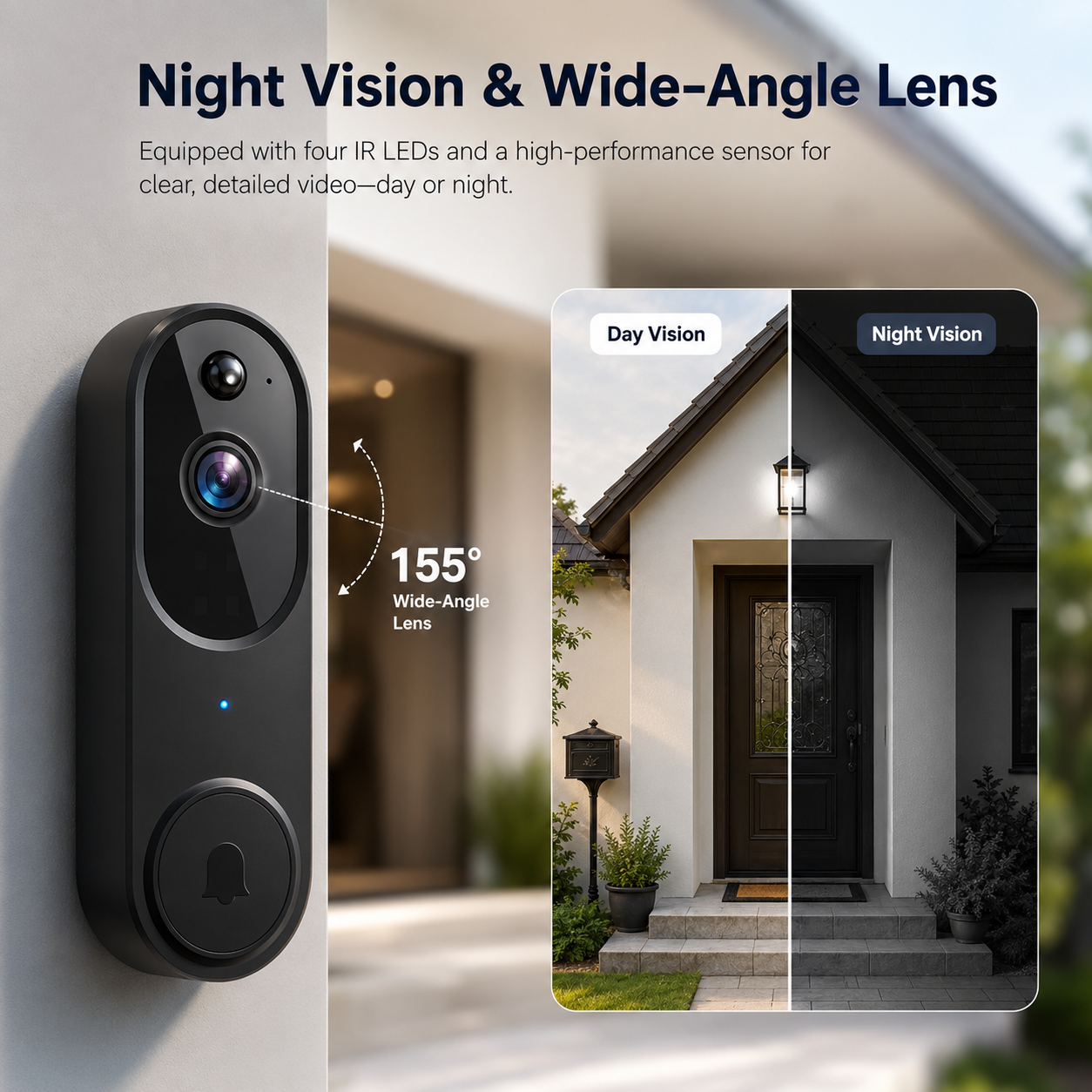 Smart Wireless Doorbell Camera