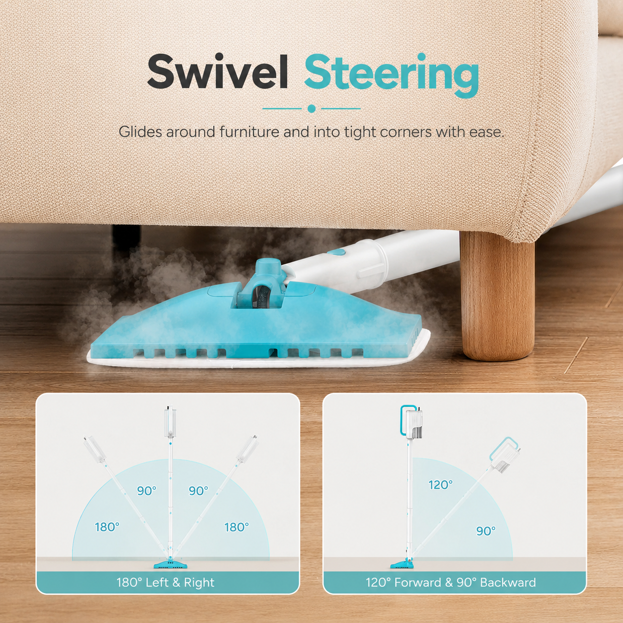 12-in-1 Steam Mop