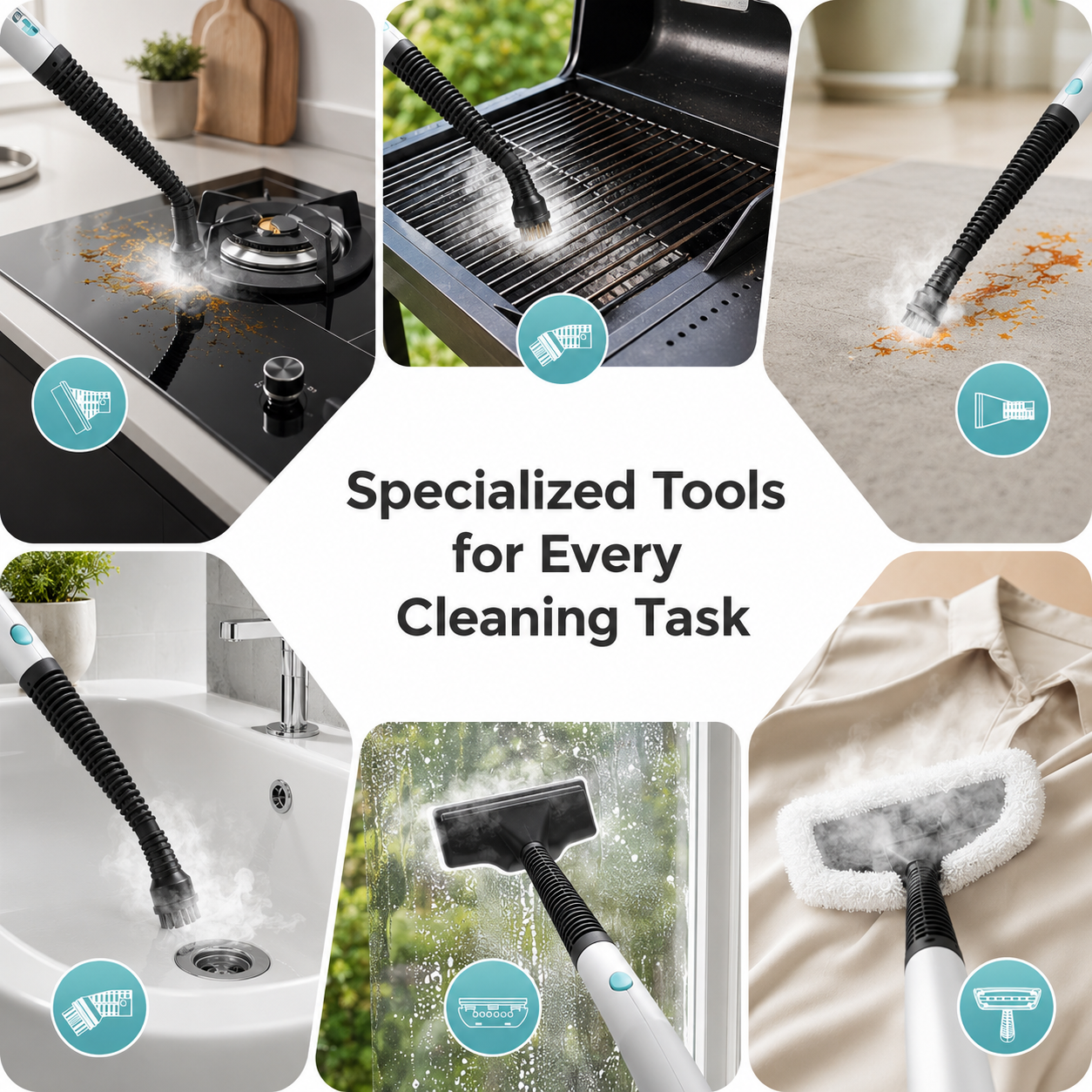 12-in-1 Steam Mop