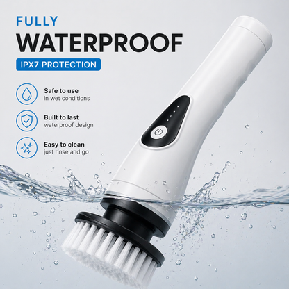 9-in-1 Electric Spin Scrubber