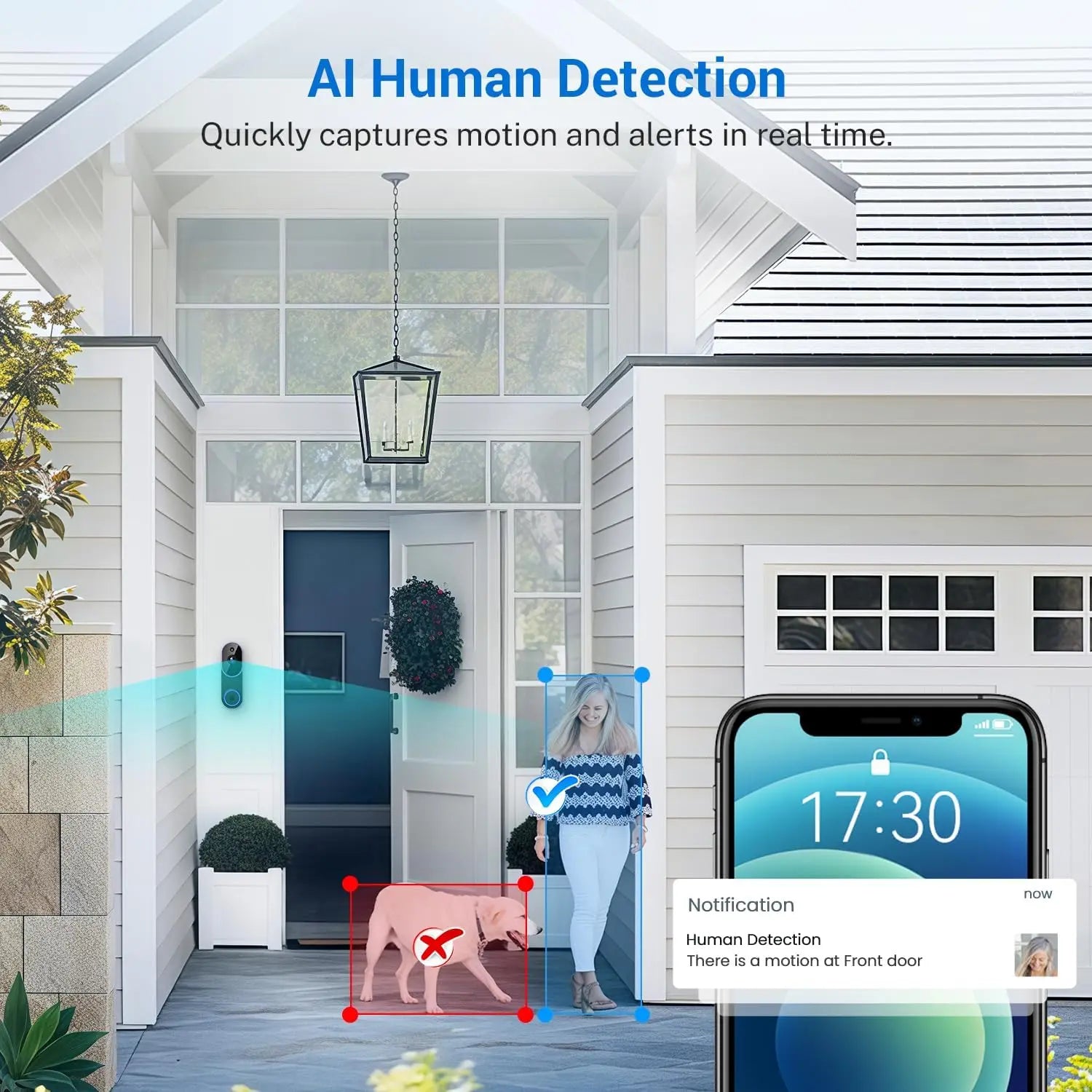 Smart Wireless Doorbell Camera