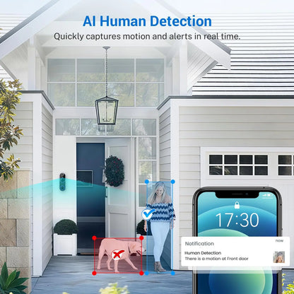 Smart Wireless Doorbell Camera