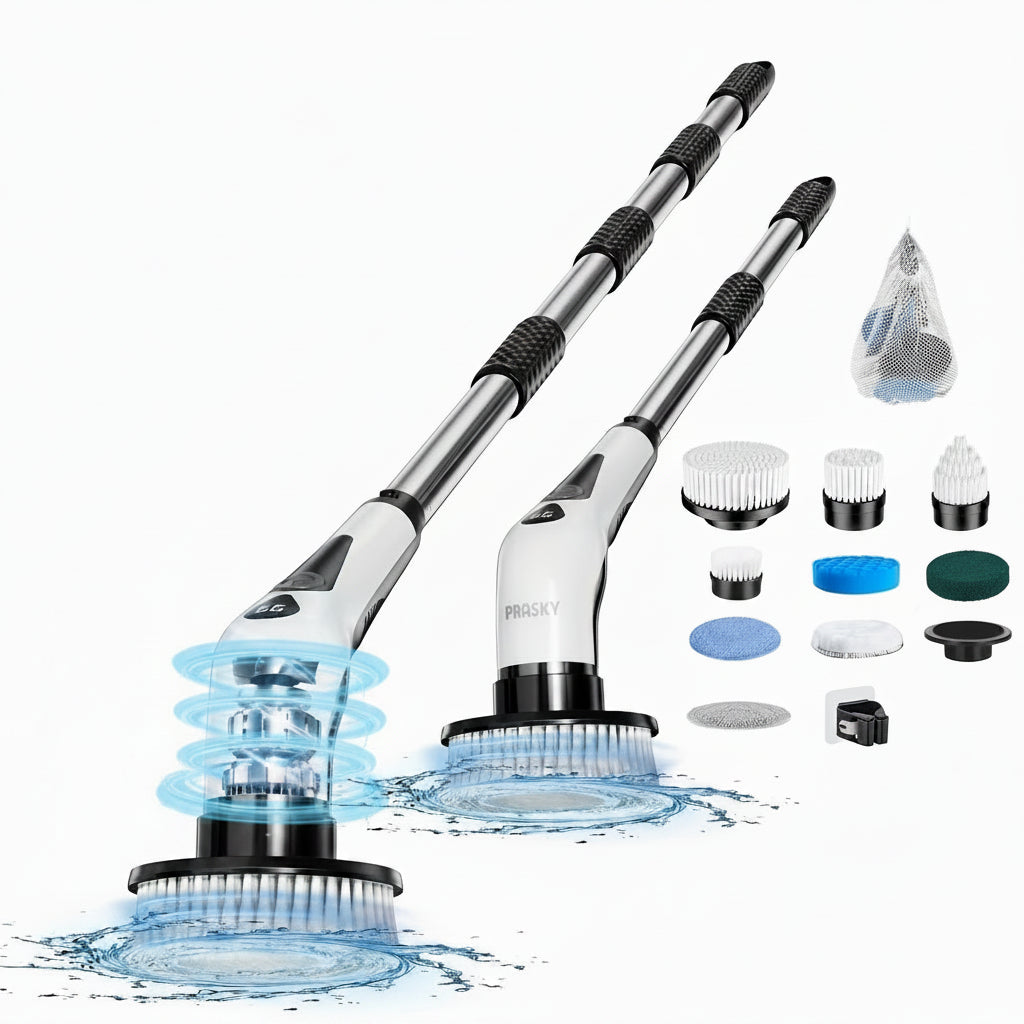 9-in-1 Electric Spin Scrubber
