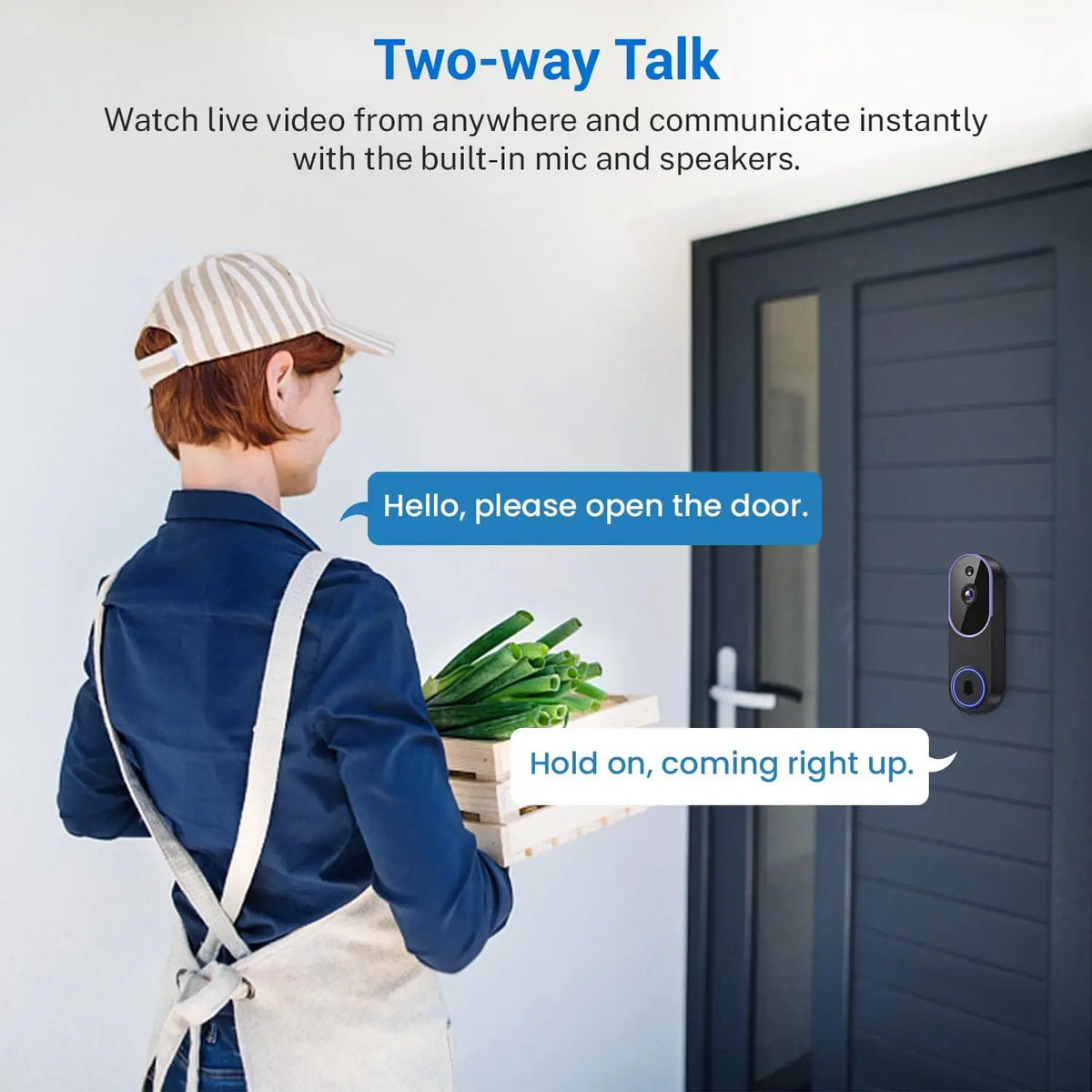 Smart Wireless Doorbell Camera