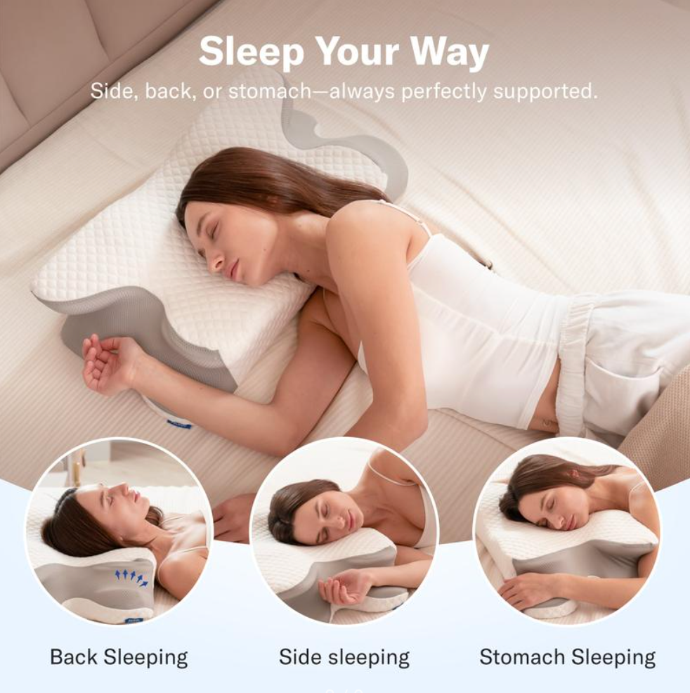 RestAlign™ Neck Support Pillow